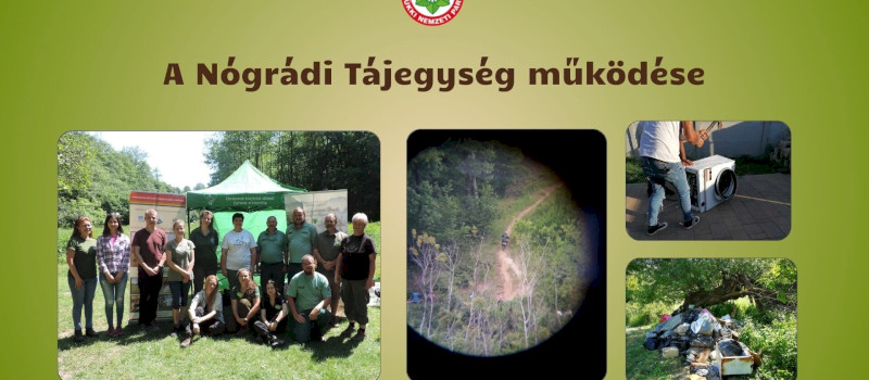 Előadás a Nógrádi Tájegység működéséről