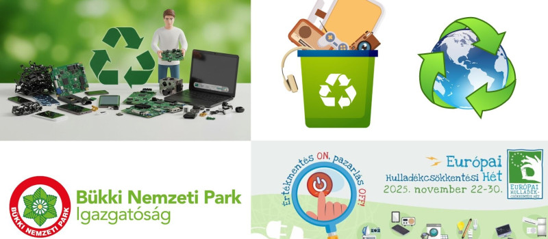 Európai Hulladékcsökkentési Hét - Az e-hulladék csökkentése
