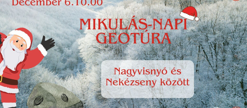 Földtani barangolások geotúra-sorozat - I. Mikulás-napi geotúra Nagyvisnyó és Nekézseny között