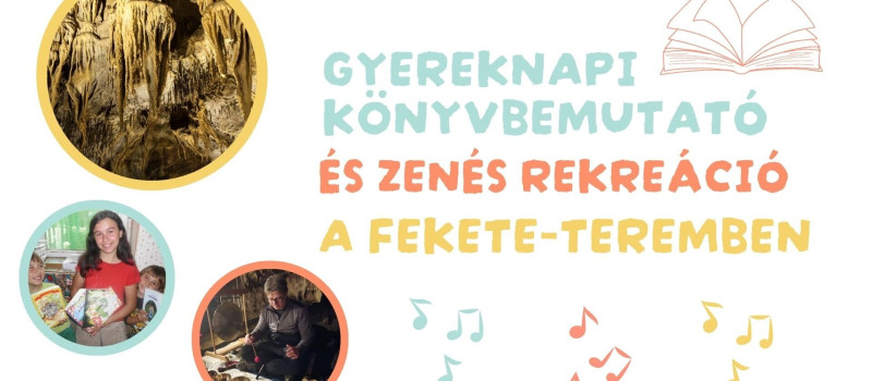 Gyereknapi könyvbemutató és zenés rekreáció a Fekete-teremben
