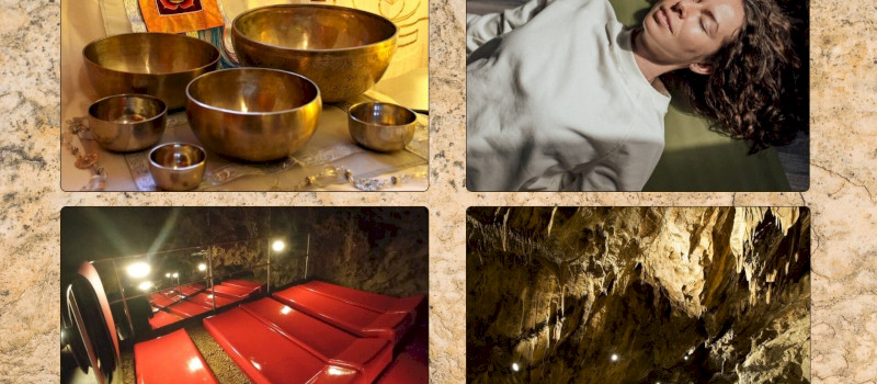 Hangtálas relaxáció a Fekete-teremben