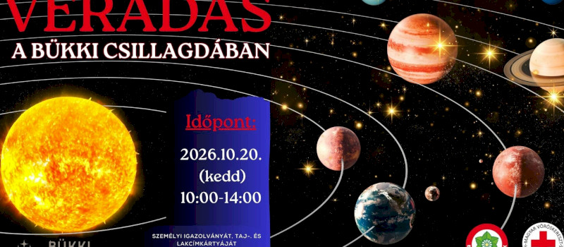 Ismét véradás a Bükki Csillagdában