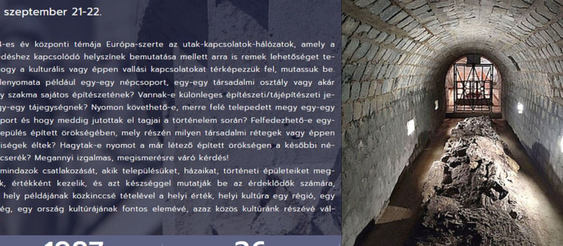 Kulturális Örökségünk Napjai a Miocén Park Ösvényein