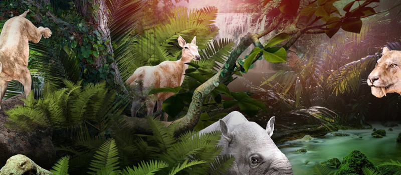 Ősvilági túra a Miocén Parkban